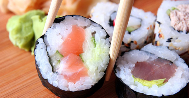 Appetit auf frisches Sushi?